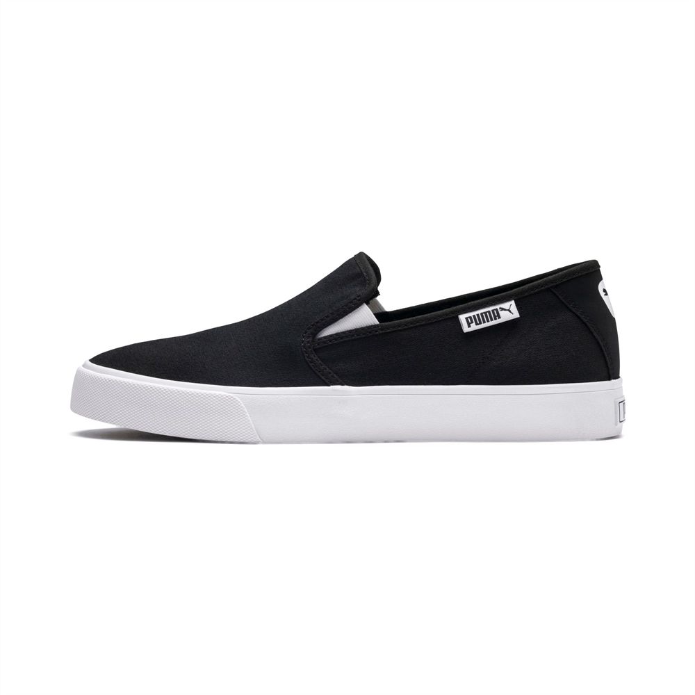 Puma Bari Női Slip On - Fekete/Fehér ( Hungary - IFZVB3049 )